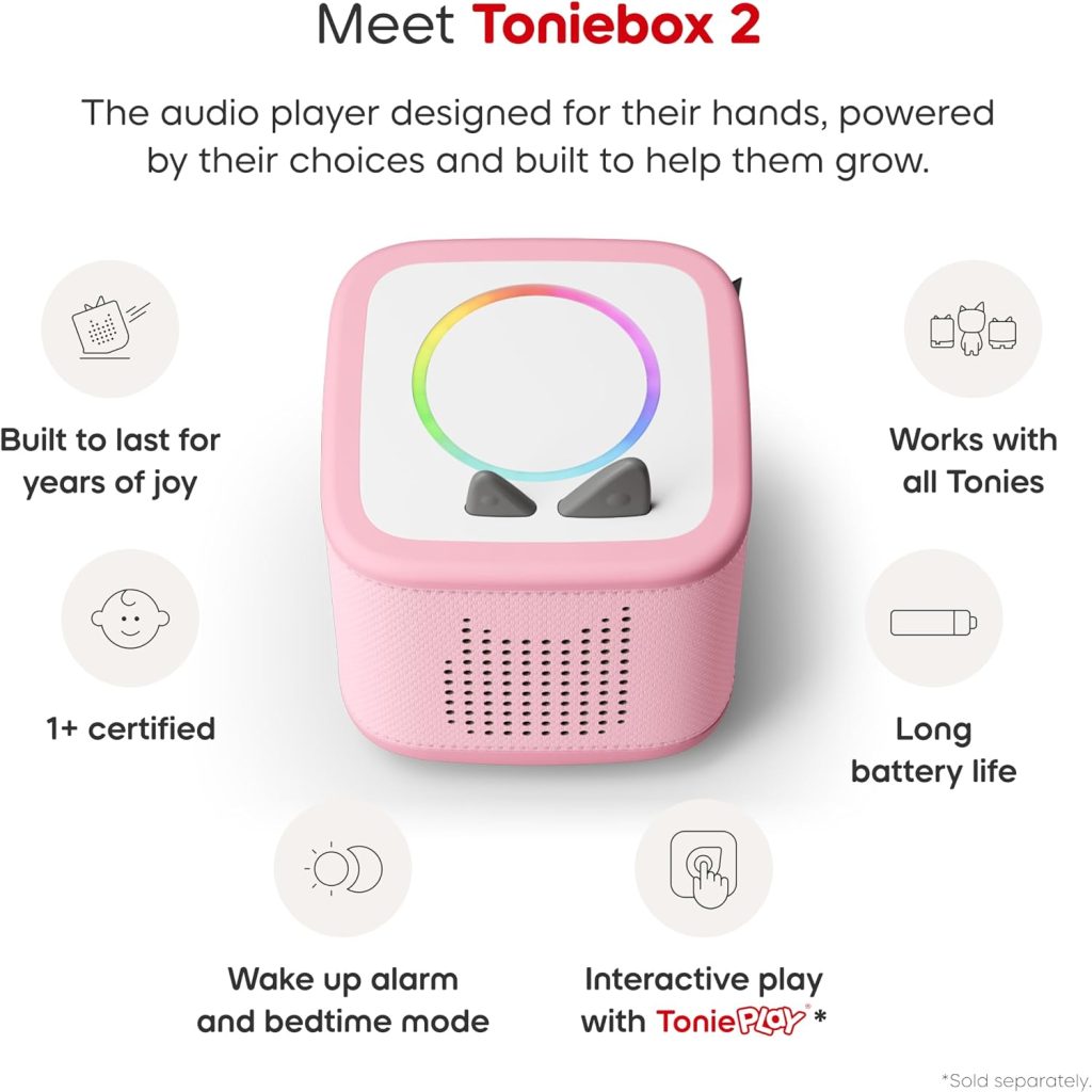 Toniebox Disney Princess Audio Player Cloud Pink — view 4