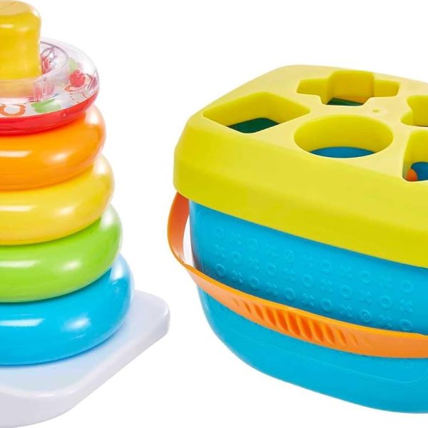 Fisher-Price First Blocks & Rock-a-Stack Set