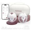 Momcozy M5 App-Controlled Wearable Breast Pump, 2-Pack