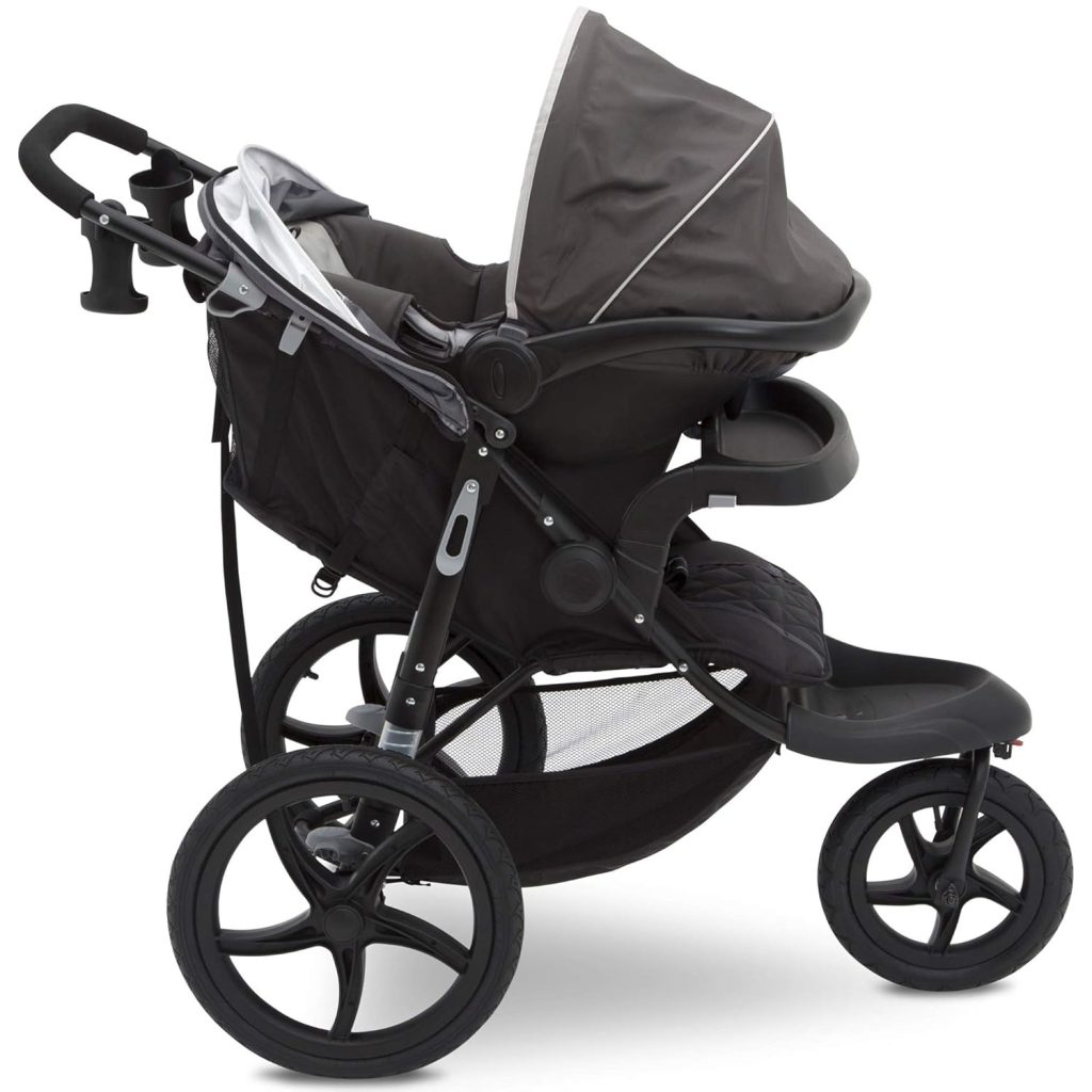 Jeep Classic Jogging Stroller, Grey — view 5