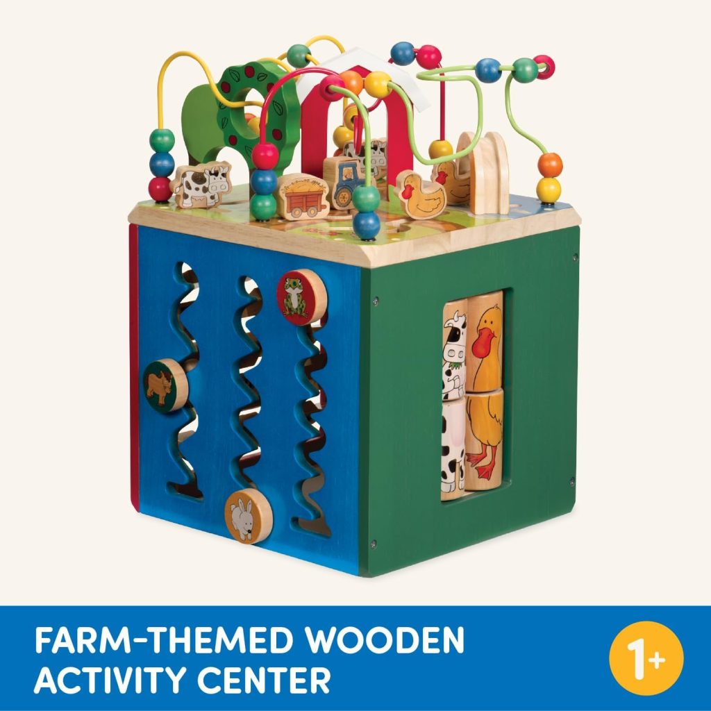 Battat Wooden Activity Cube: 5-Sided Play Center — view 7