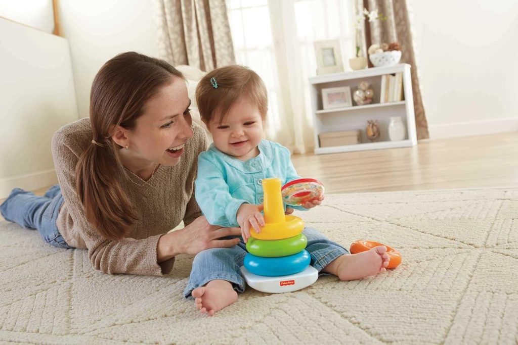 Fisher-Price First Blocks & Rock-a-Stack Set — view 2