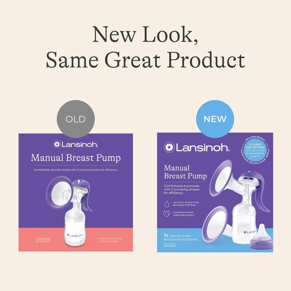 Manual Breast Pump by Lansinoh — view 2