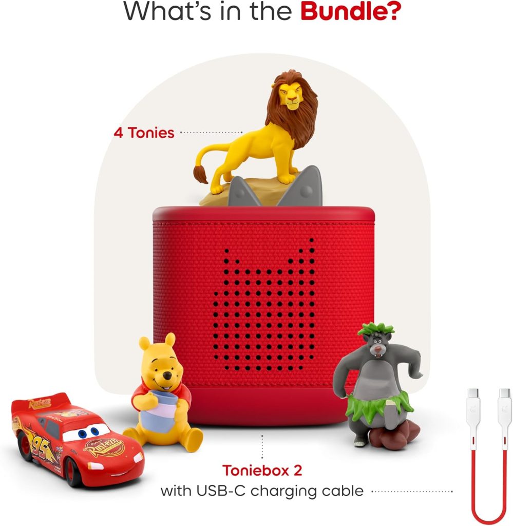 Toniebox Disney Audio Player Bundle for Kids — view 3
