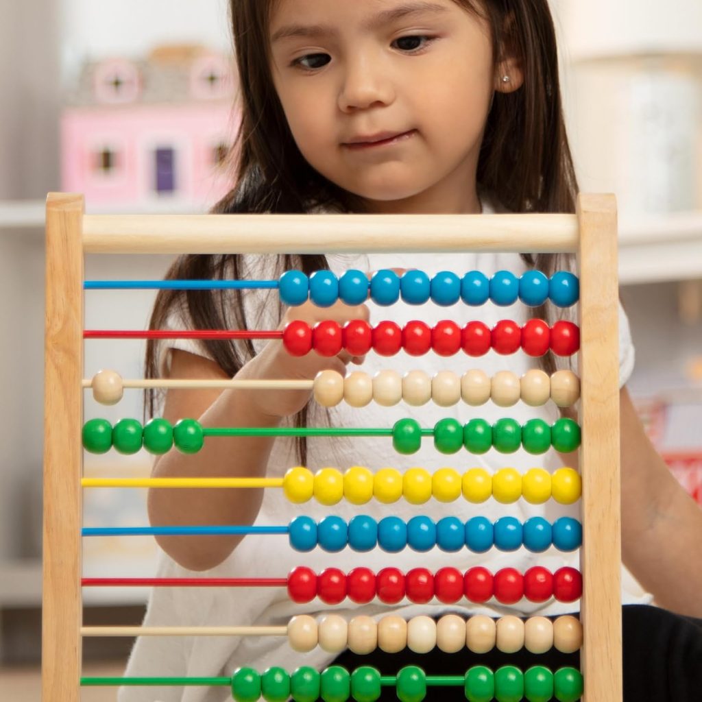 Melissa & Doug Classic Wooden Abacus Toy — view 7