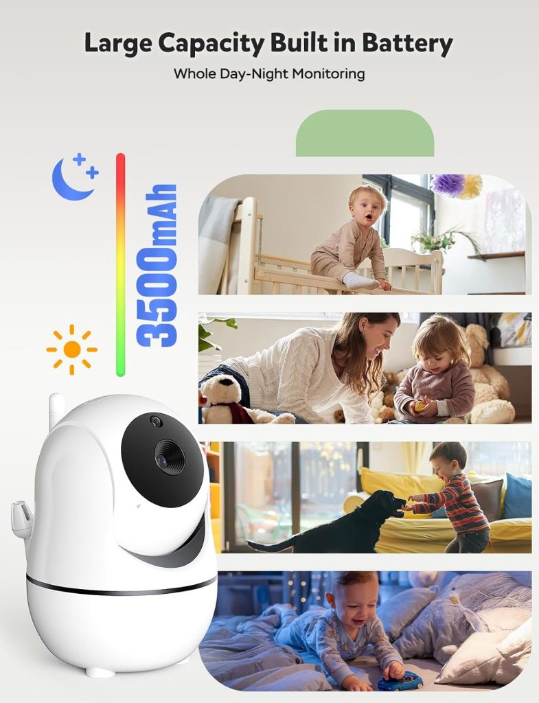 GoodBaby 5″ Baby Monitor with Camera, Audio — view 5