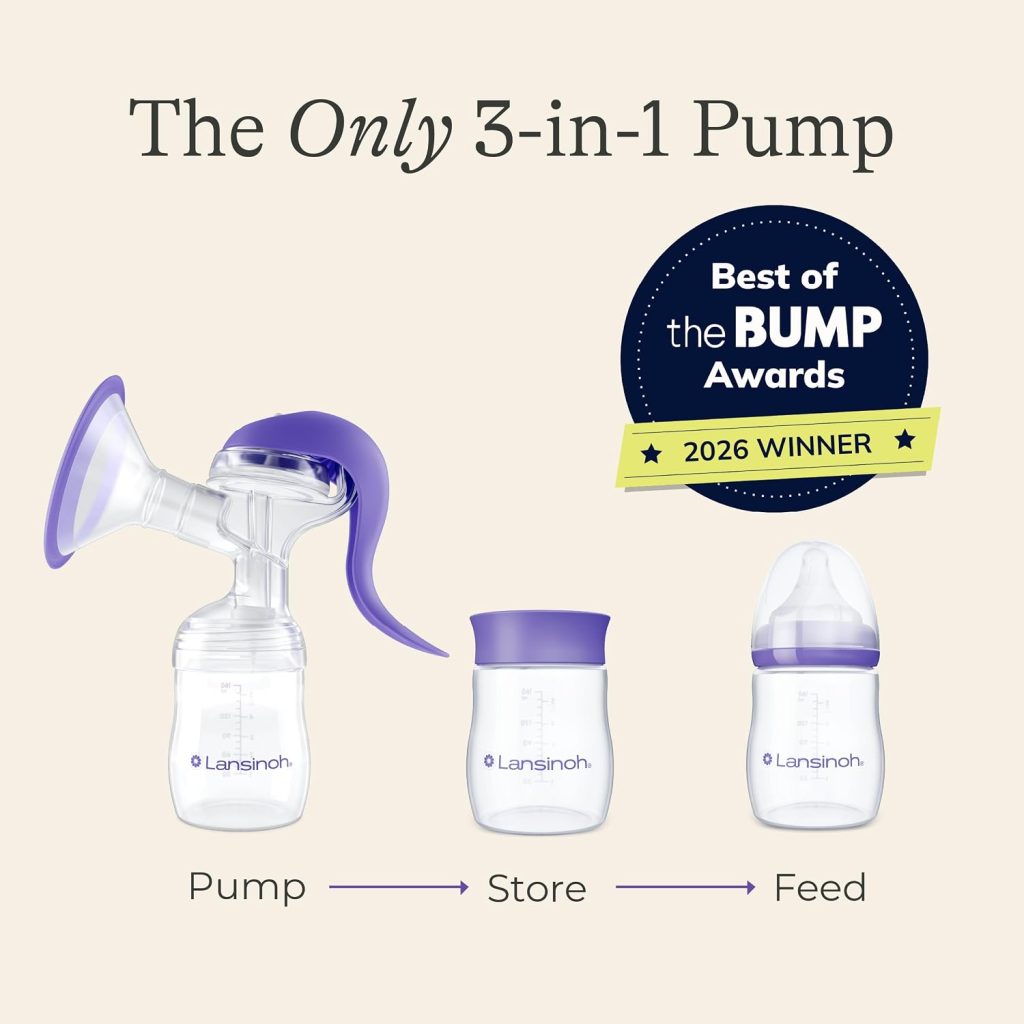 Manual Breast Pump by Lansinoh — view 4