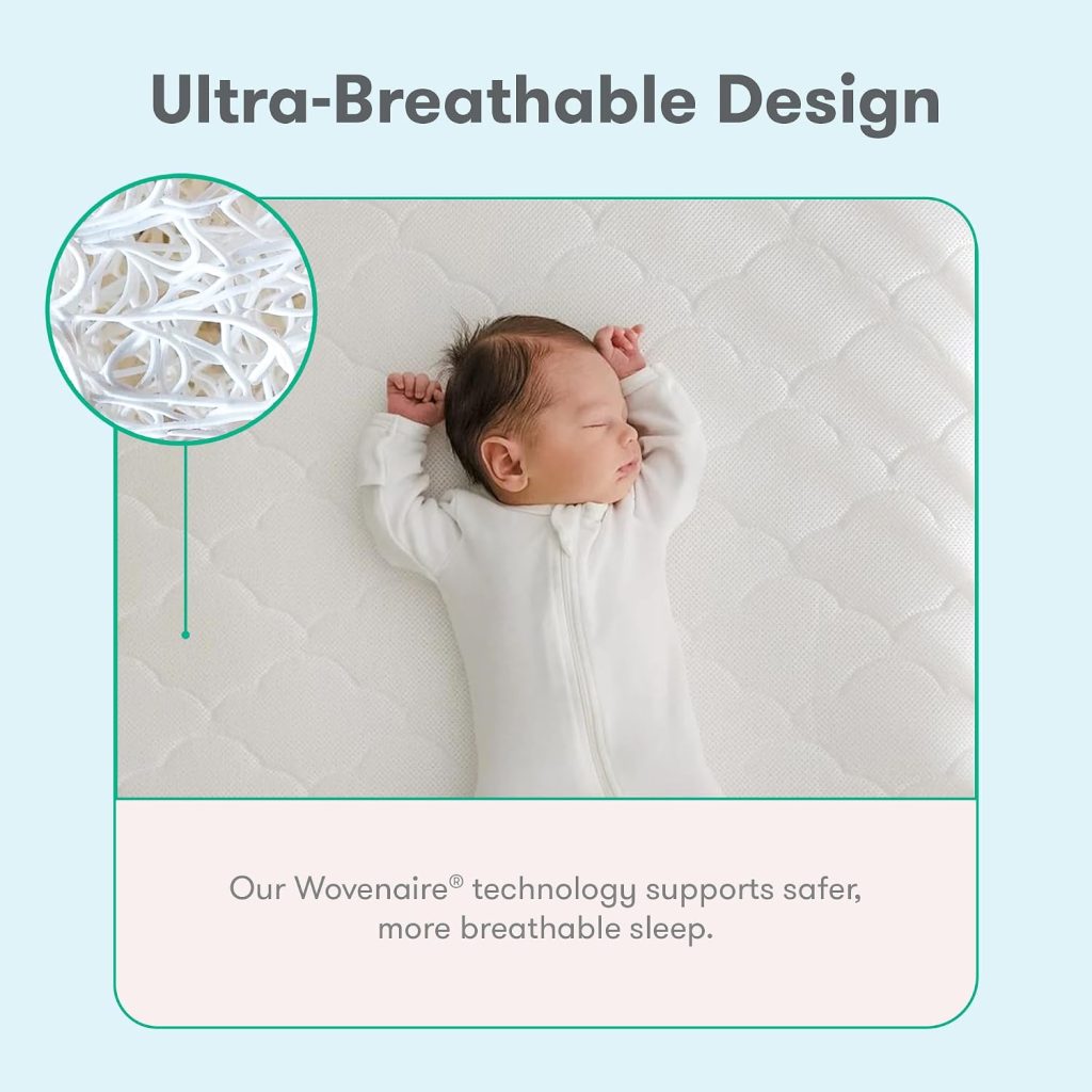 Newton Baby Breathable Washable Crib & Toddler Mattress — view 3