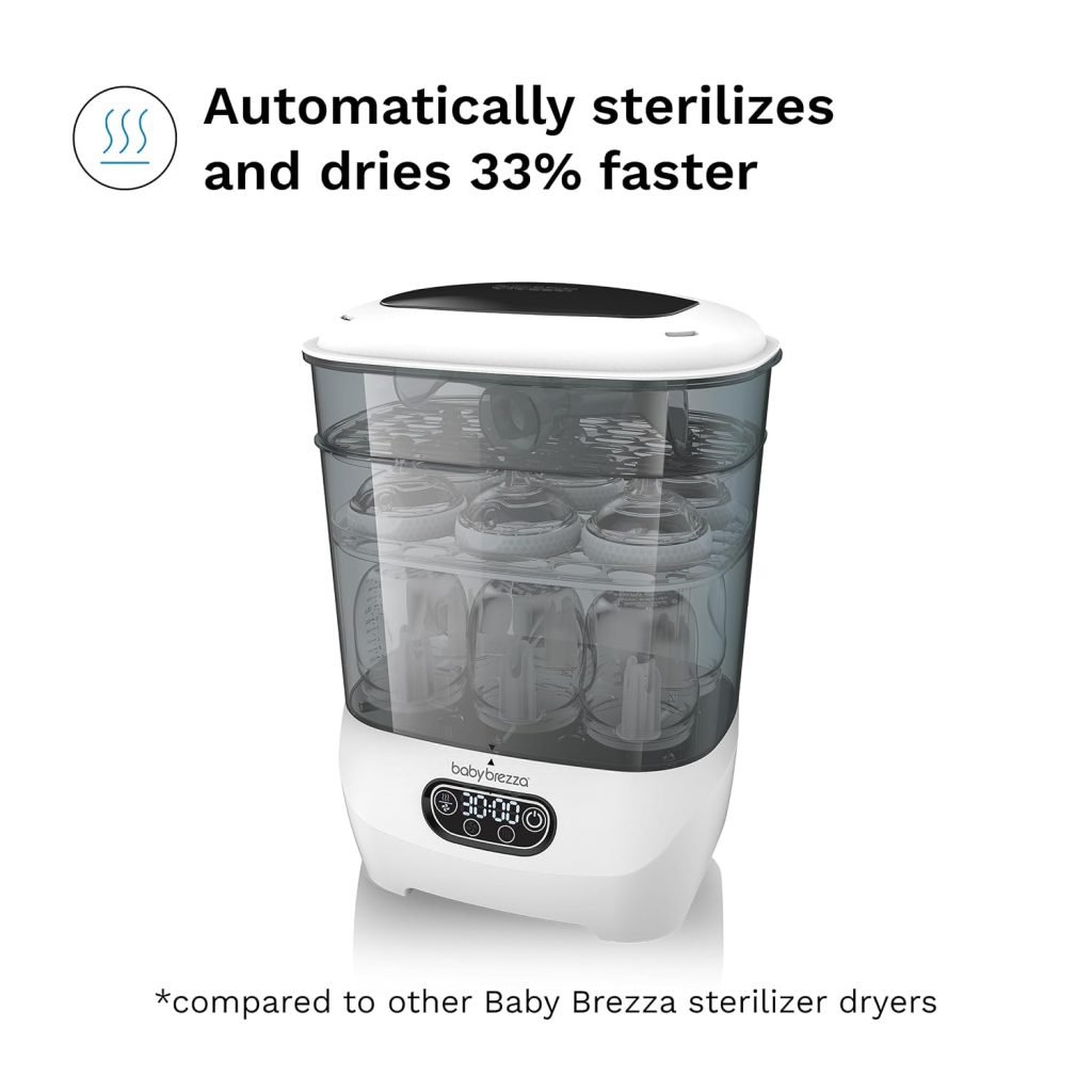 Baby Brezza Advanced Bottle Sterilizer & Dryer — view 2