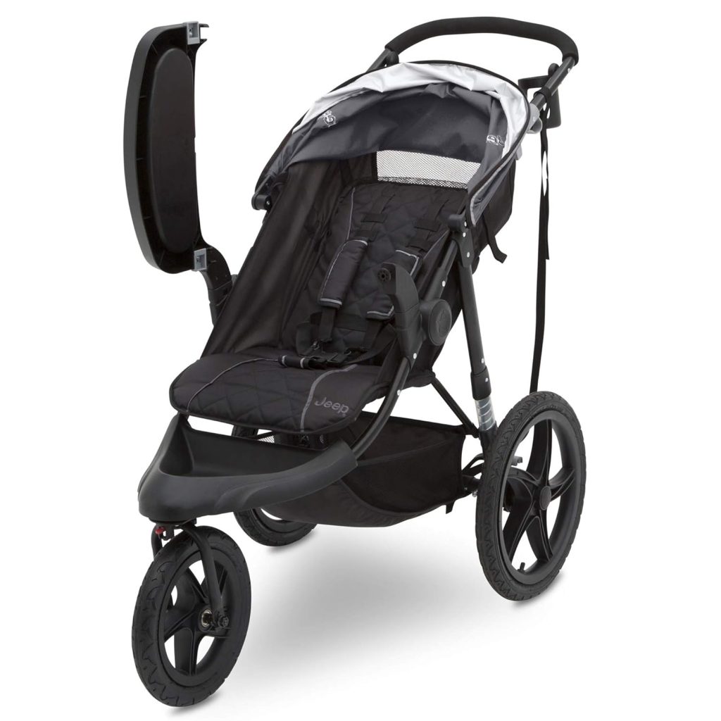Jeep Classic Jogging Stroller, Grey — view 4