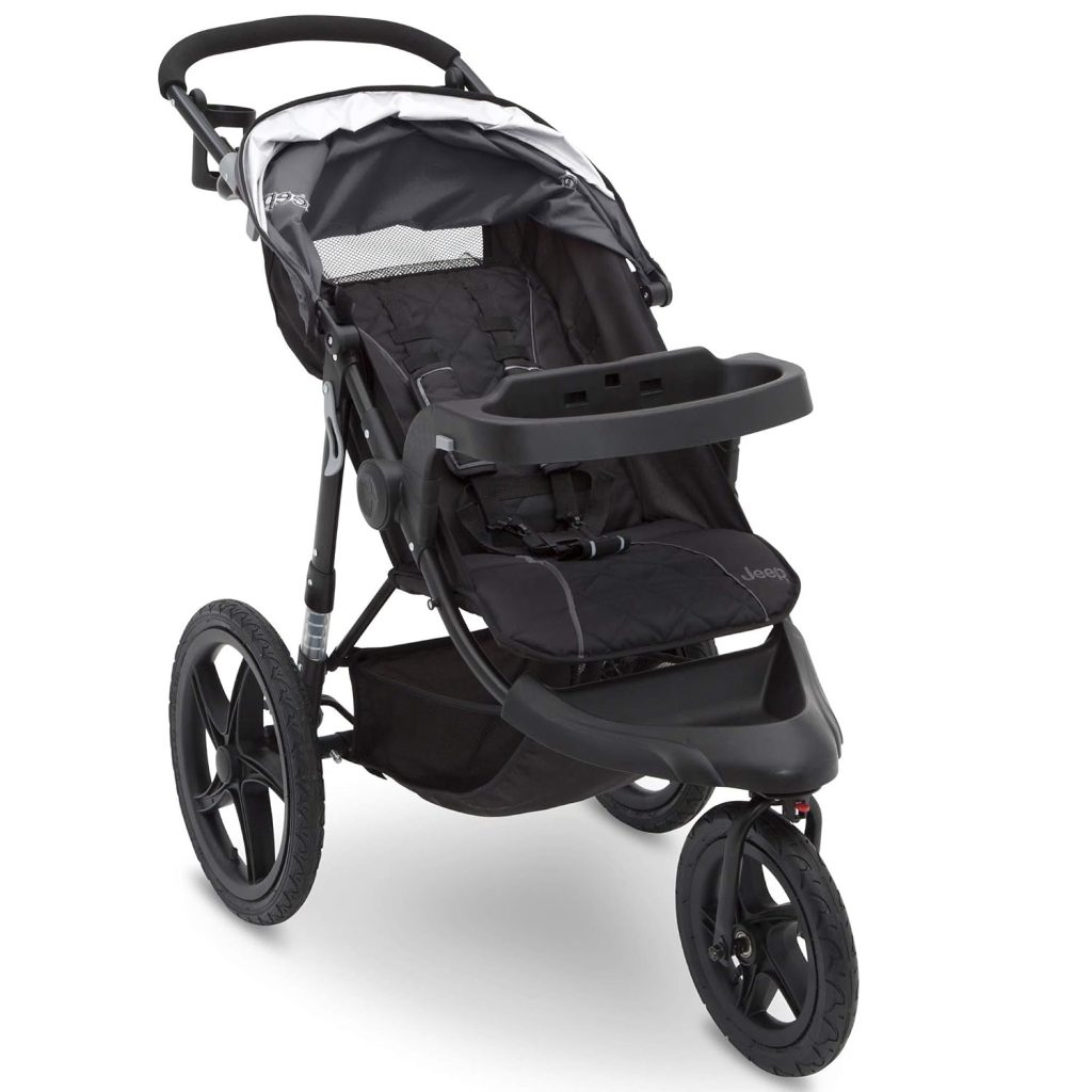 Jeep Classic Jogging Stroller, Grey — view 2