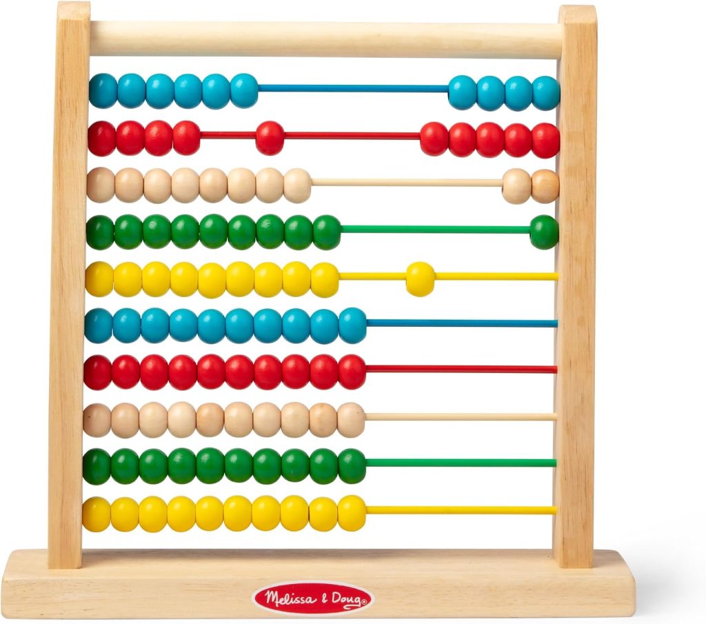 Melissa & Doug Classic Wooden Abacus Toy — view 4