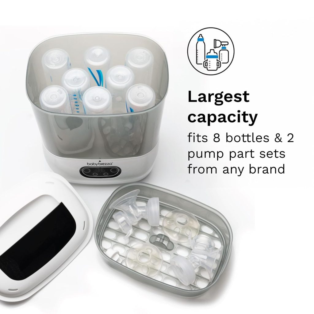 Baby Brezza Advanced Bottle Sterilizer & Dryer — view 3
