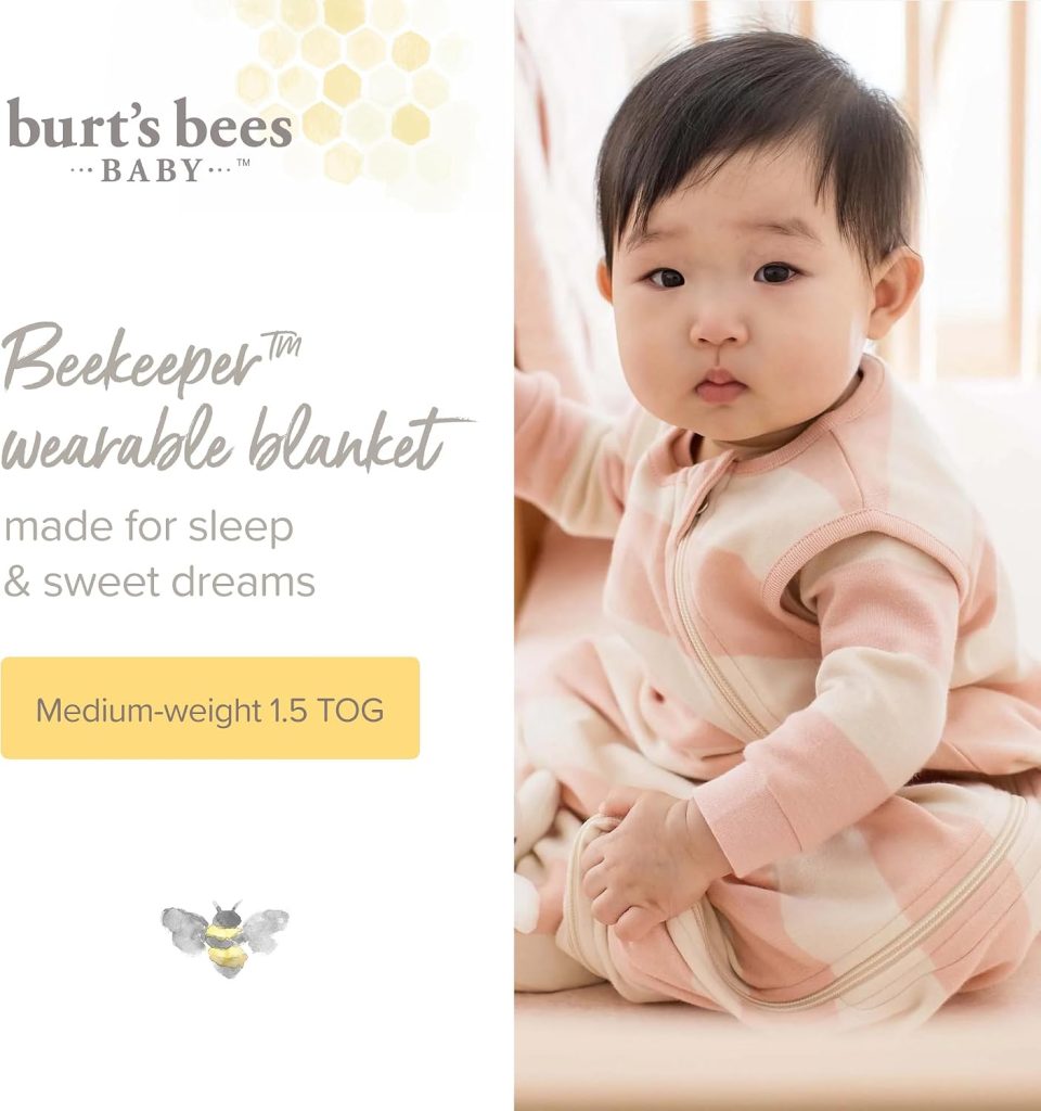 Burt’s Bees Organic Baby Wearable Swaddle Blanket — view 2