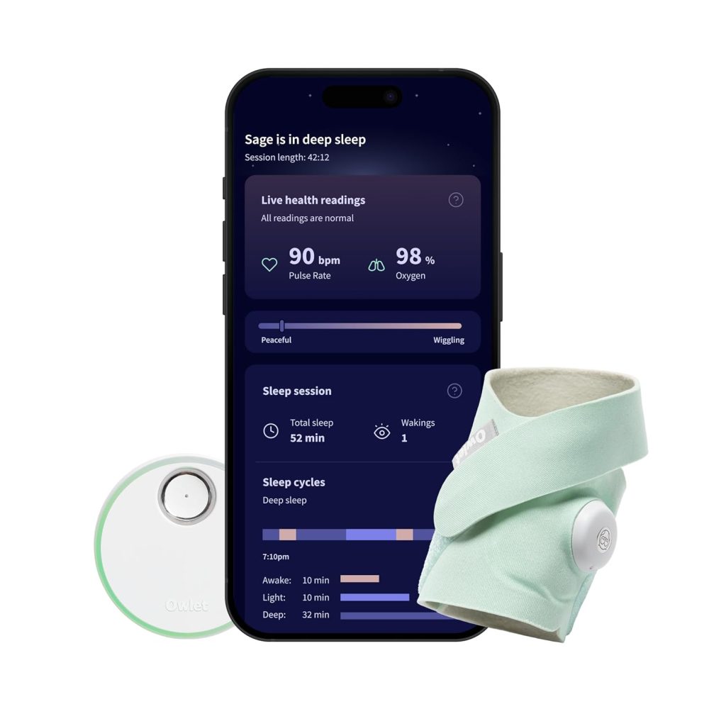 Owlet Dream Sock Baby Monitor with 3-Month Trial