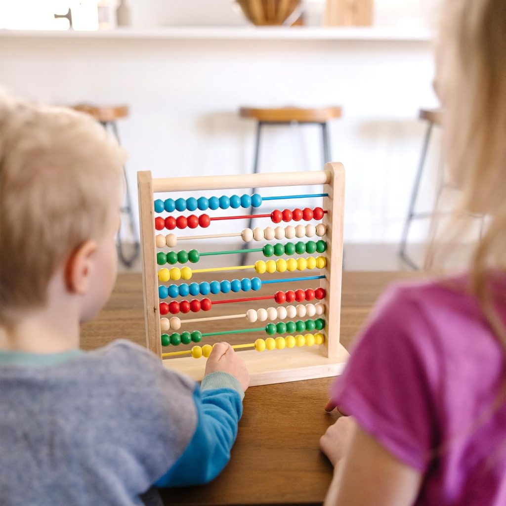 Melissa & Doug Classic Wooden Abacus Toy — view 6