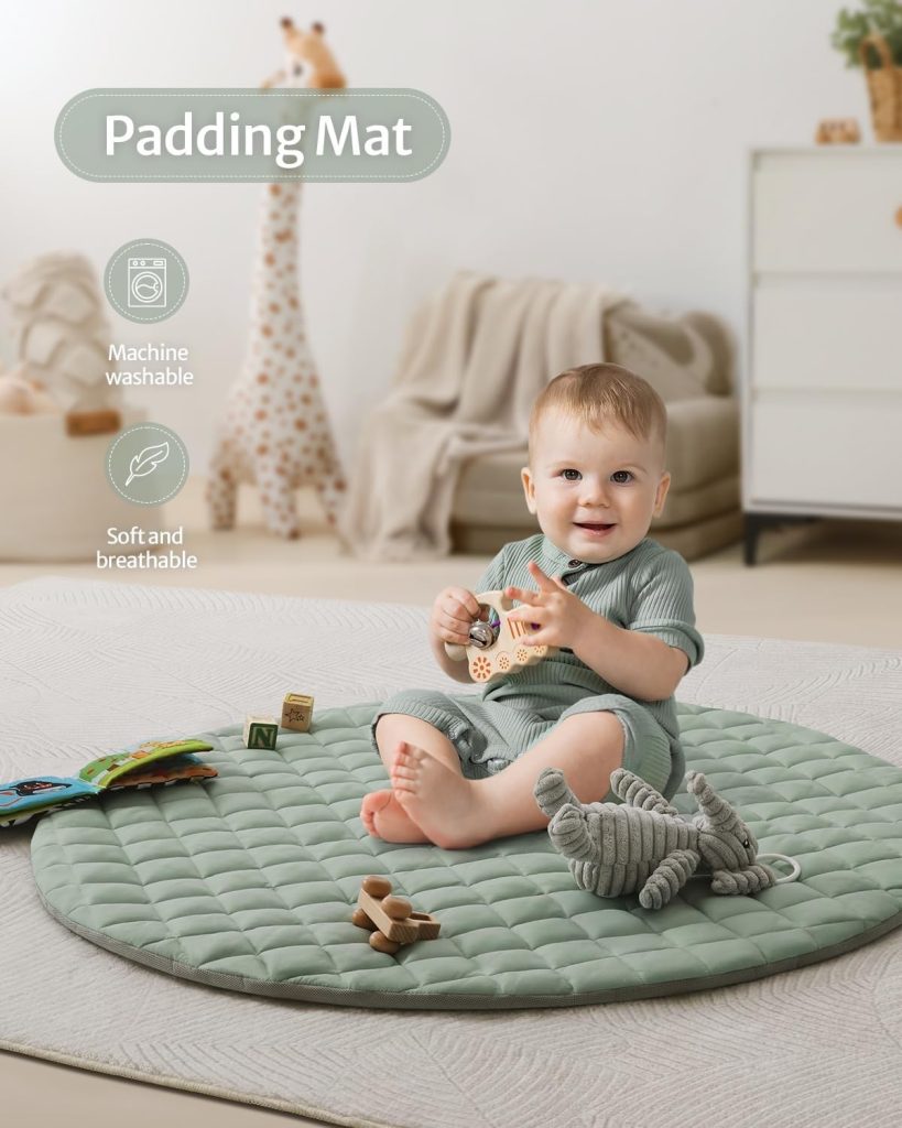Blissful Diary Baby Play Gym Mat with Toys — view 6