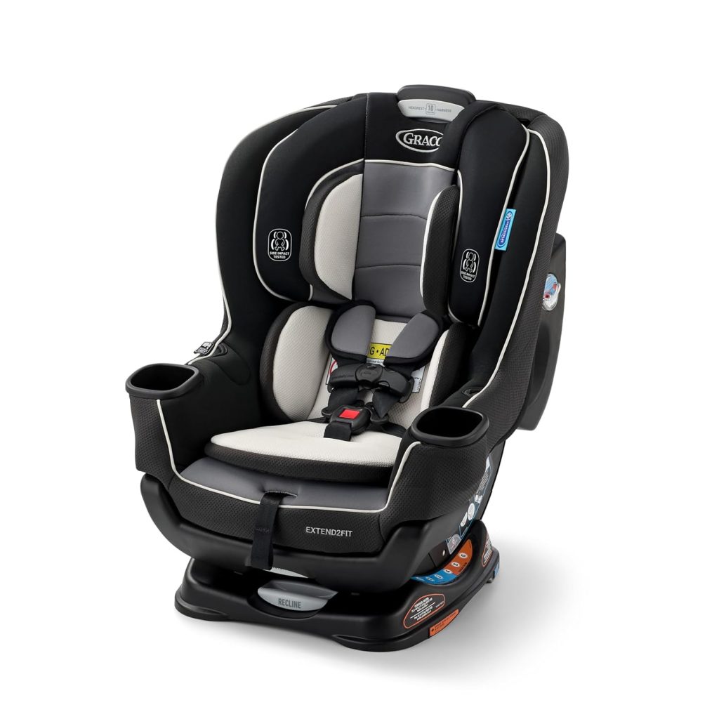 Graco Extend2Fit Convertible Car Seat, Gotham