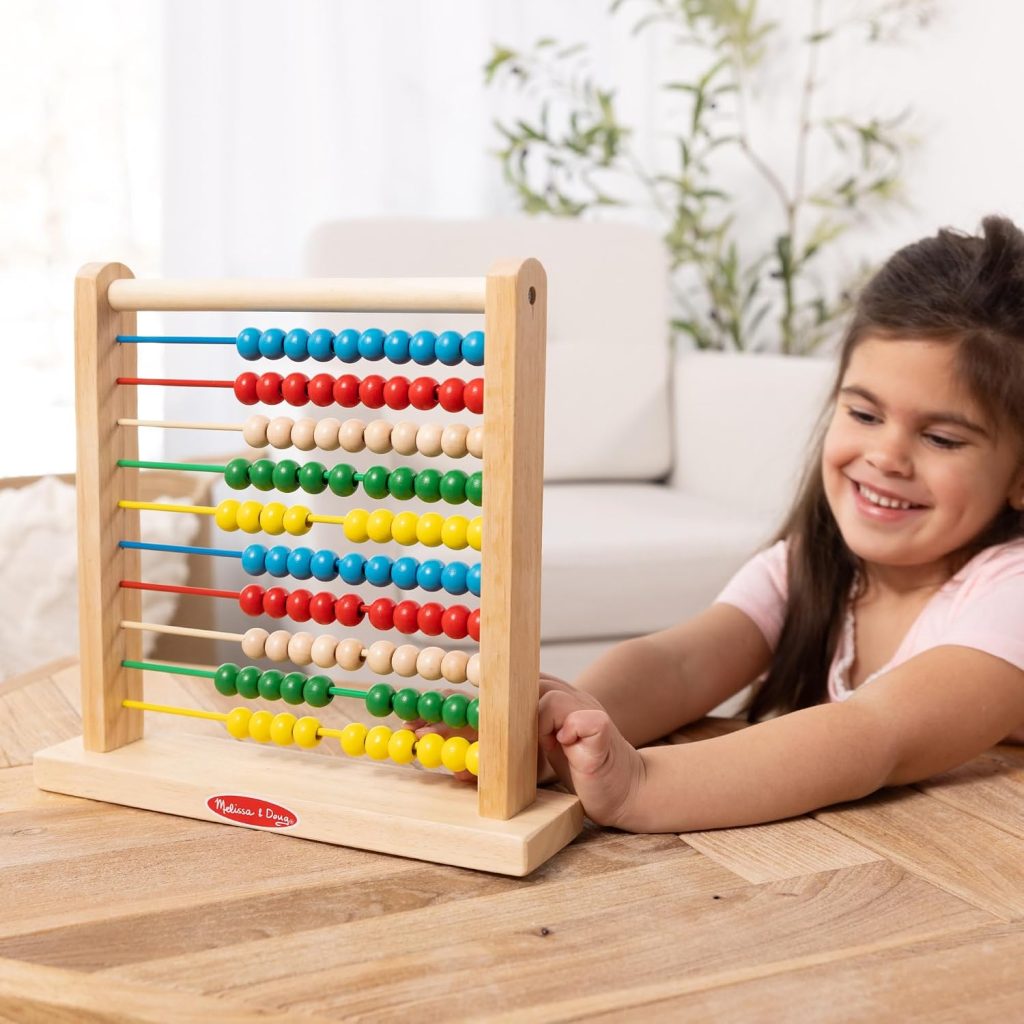 Melissa & Doug Classic Wooden Abacus Toy — view 8