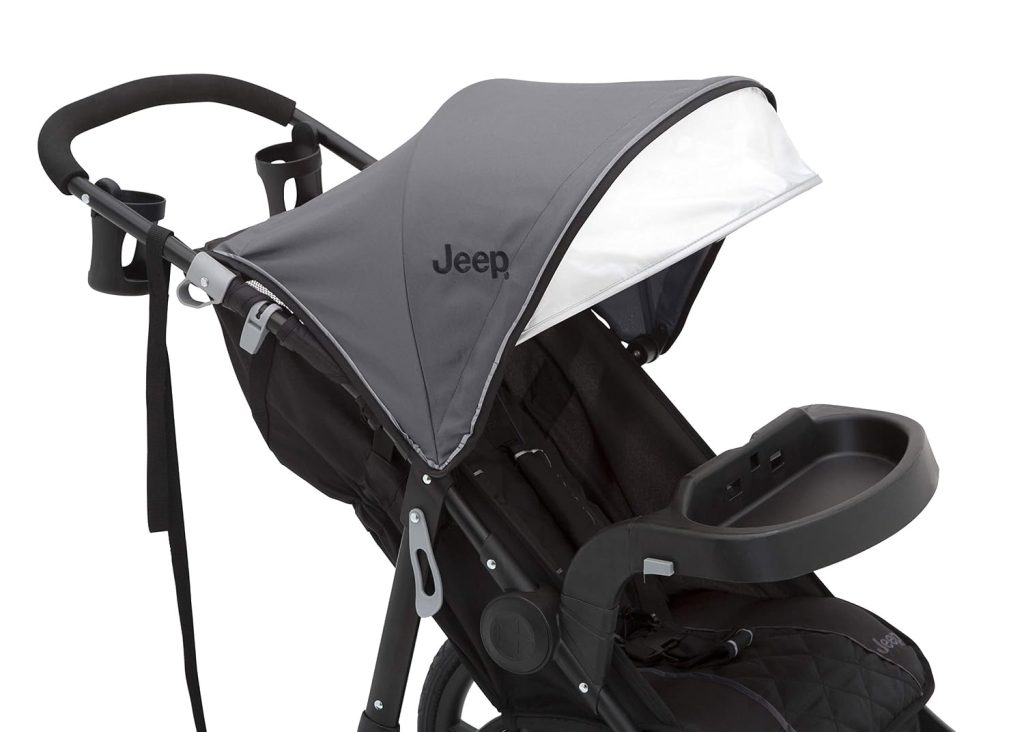 Jeep Classic Jogging Stroller, Grey — view 7