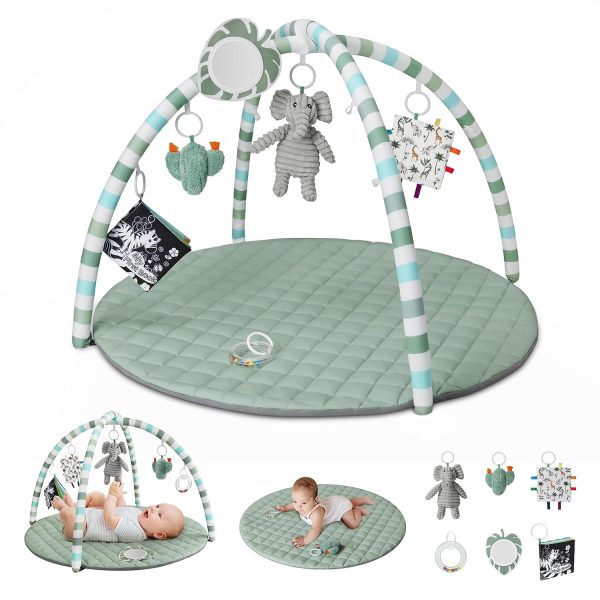 Blissful Diary Baby Play Gym Mat with Toys