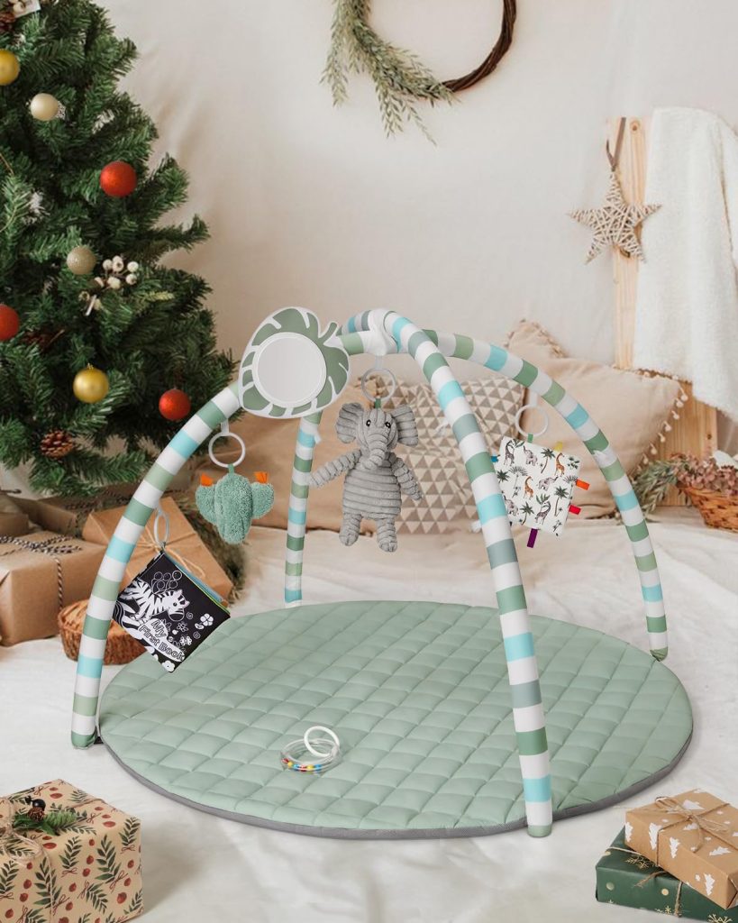 Blissful Diary Baby Play Gym Mat with Toys — view 7