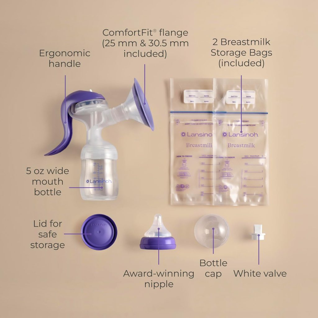 Manual Breast Pump by Lansinoh — view 5