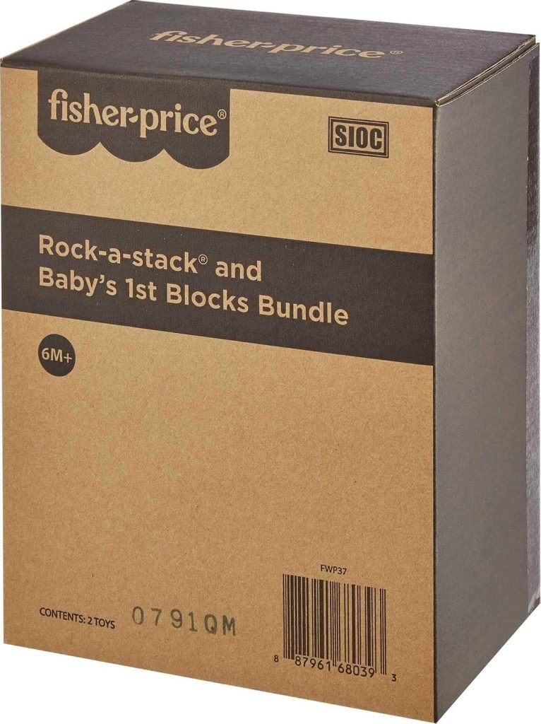 Fisher-Price First Blocks & Rock-a-Stack Set — view 6